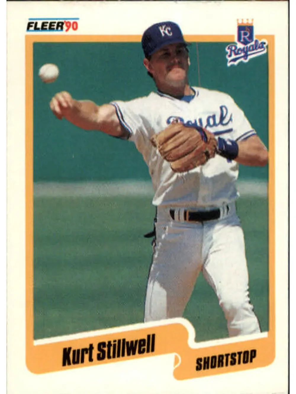 1990 Kurt Stillwell Fleer Baseball Card #118